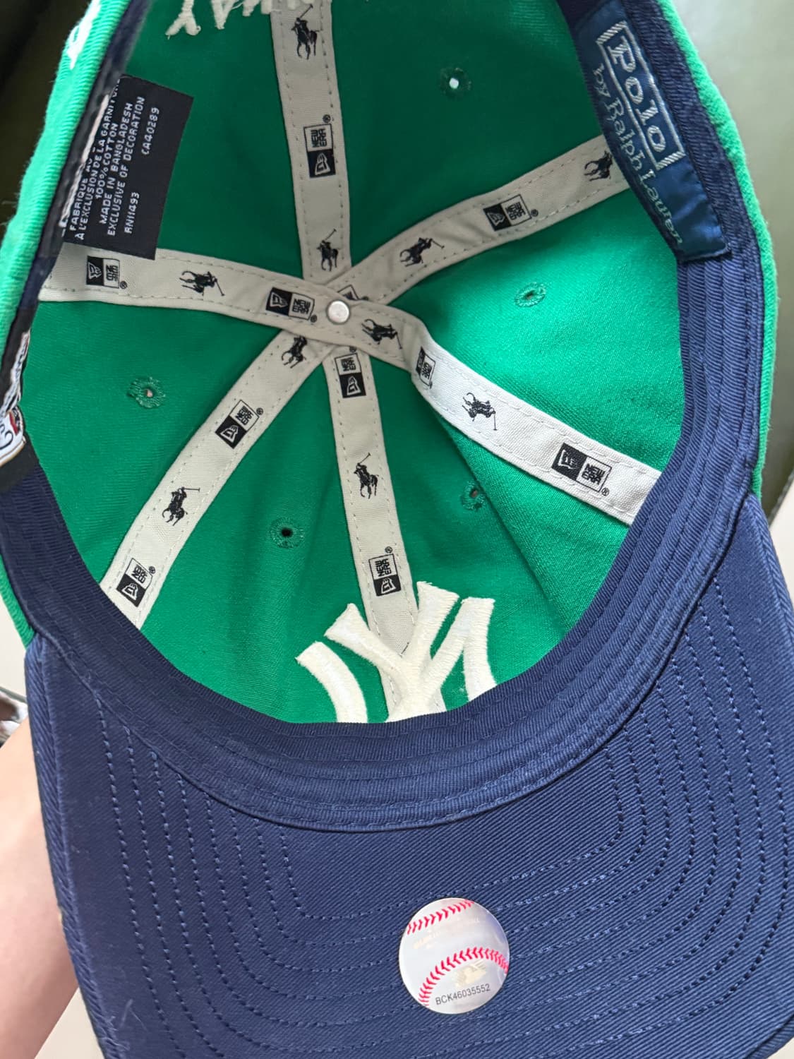 뉴에라 랄프 로렌 x MLB 쿠퍼스타운 LA 다저스 볼캡 상품이미지5