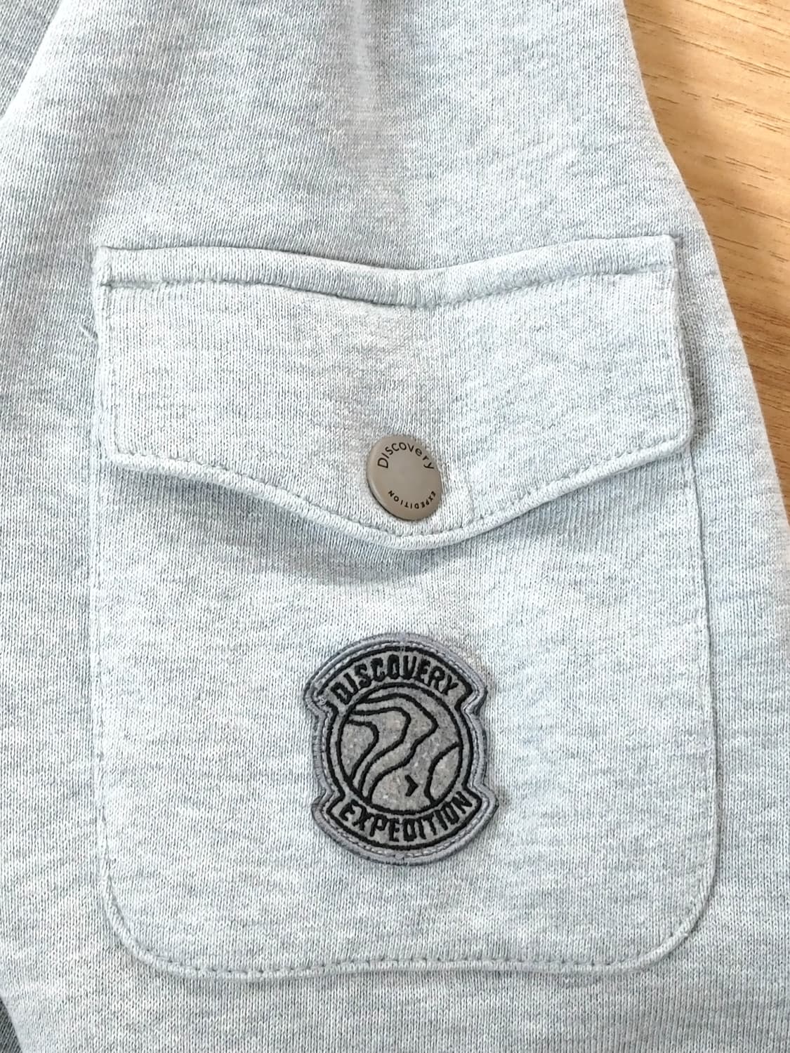 Discovery 디스커버리 그레이 스판 맨투맨 상품이미지6