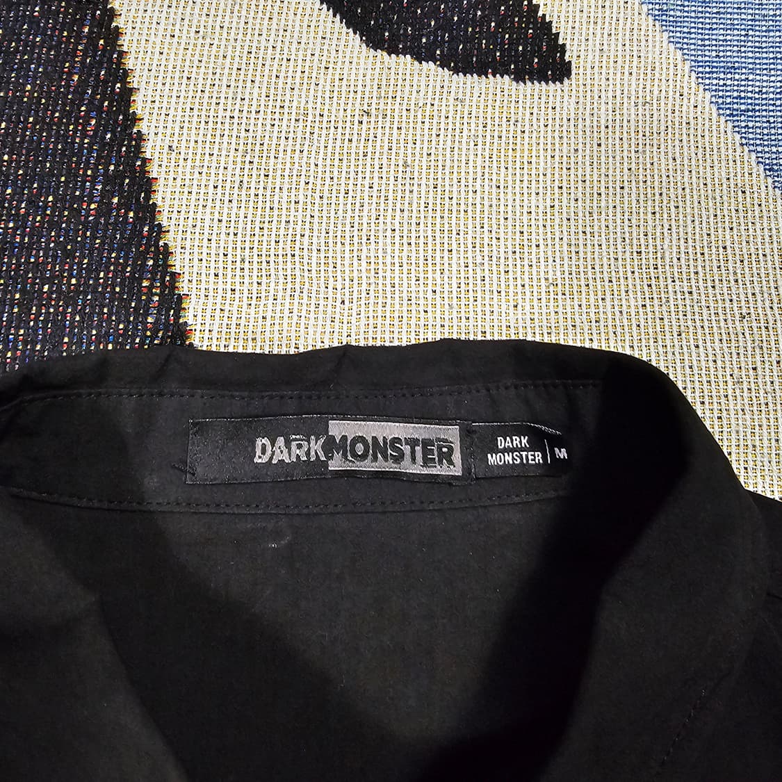 DARK MONSTER 셔링 셔츠 M 상품이미지4