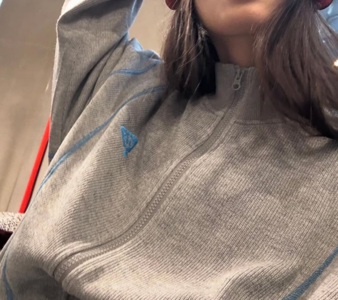 하이산 그레이 집업 L 상품이미지7