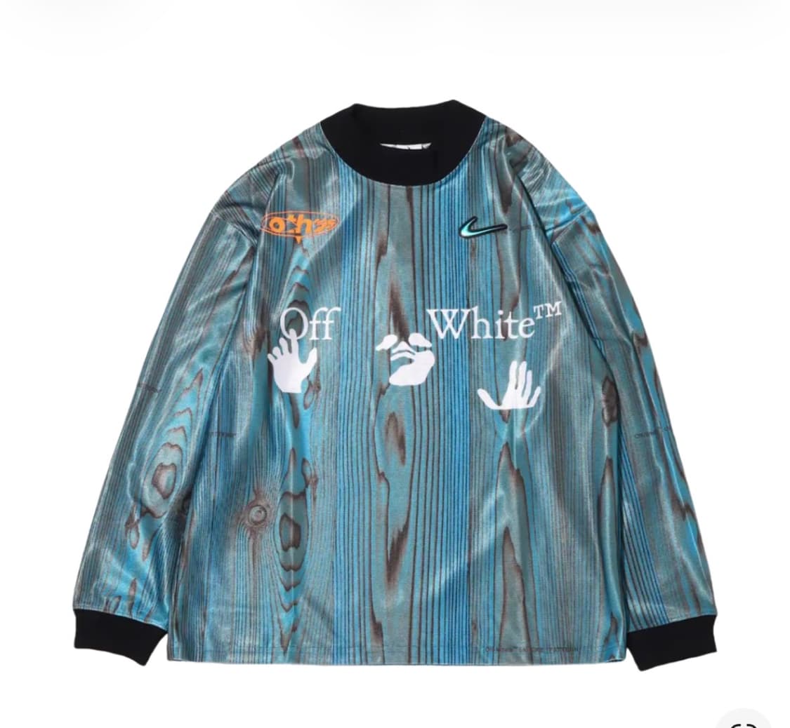 나이키 오프화이트 NRG 저지 임페리얼 블루 S사이즈 상품이미지1