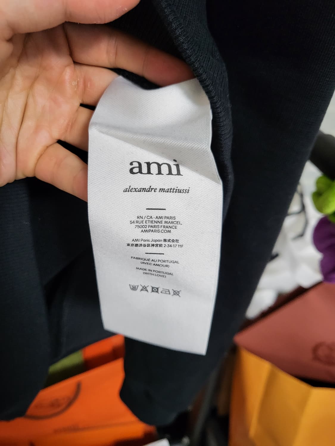 24SS 아미 스몰 하트 로고 후드티 XL 상품이미지7