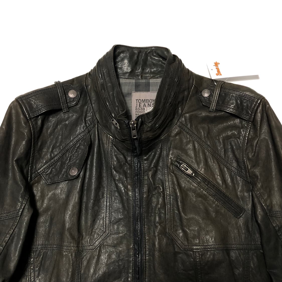 톰보이 램스킨 레더자켓 상품이미지6