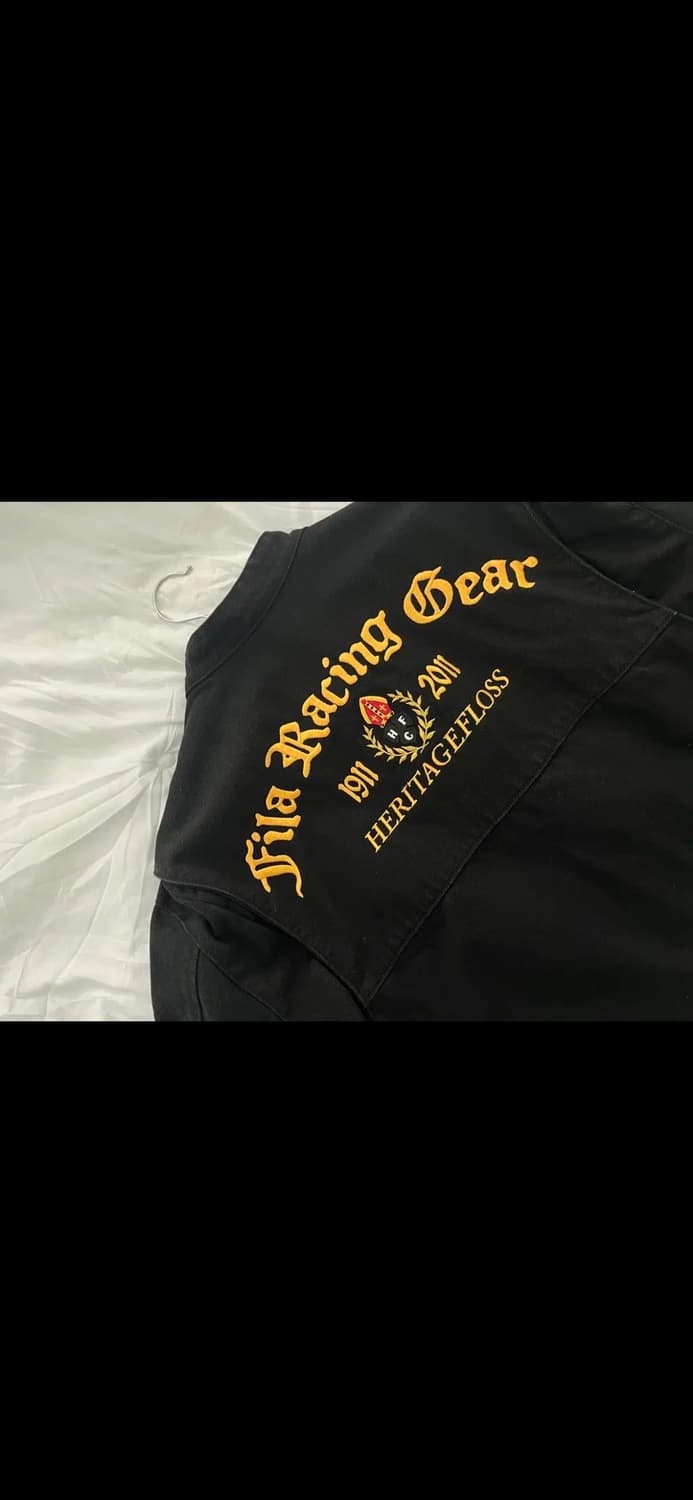 헤리티지플로스 휠라 필라 바이커 자켓 M 상품이미지1