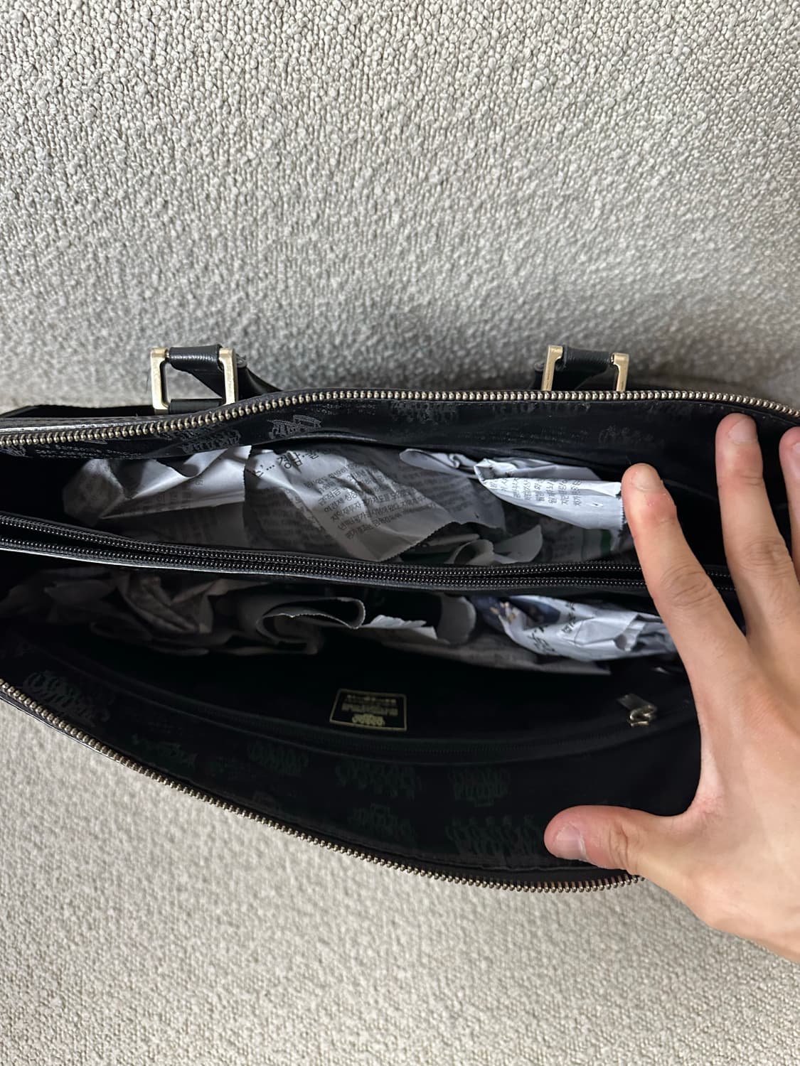 샘소나이트 레드 서류가방 팝니다 상품이미지6