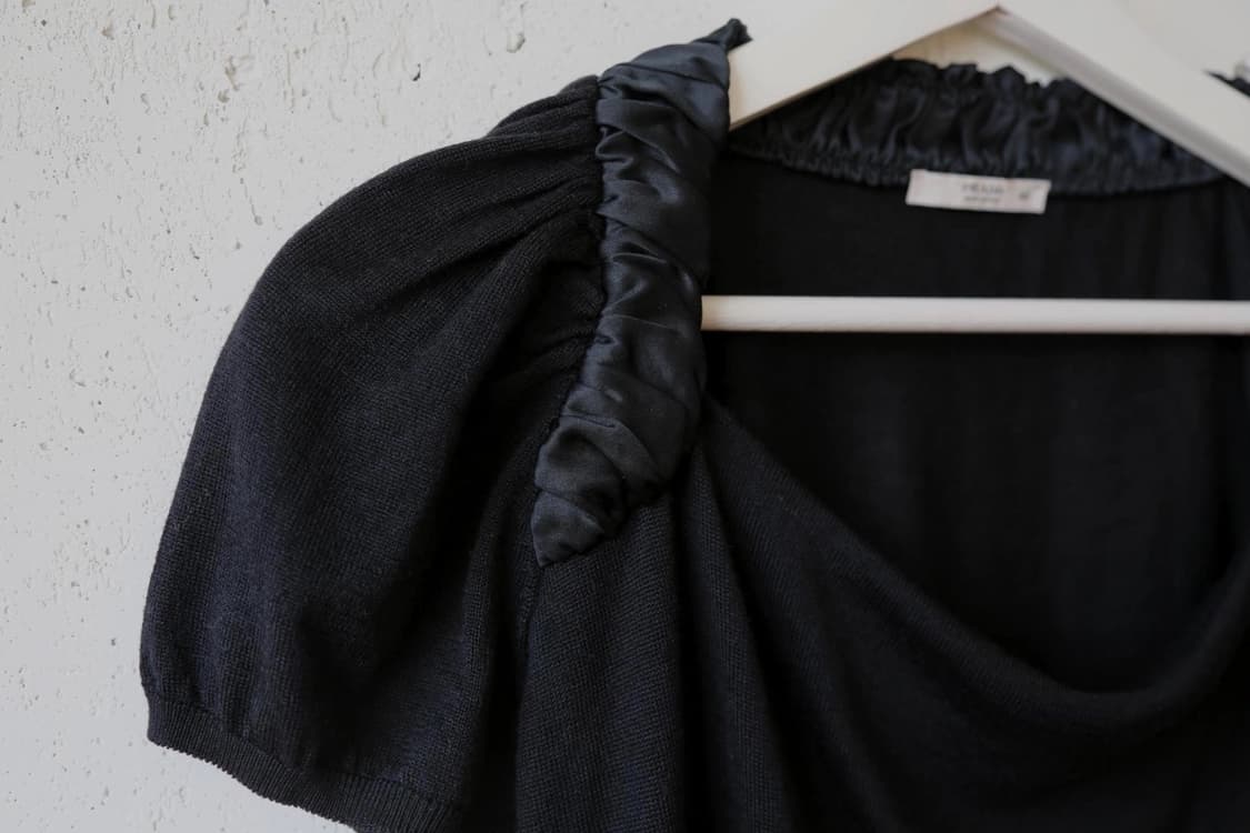 Prada 빈티지 프라다 니트 블라우스 상품이미지5