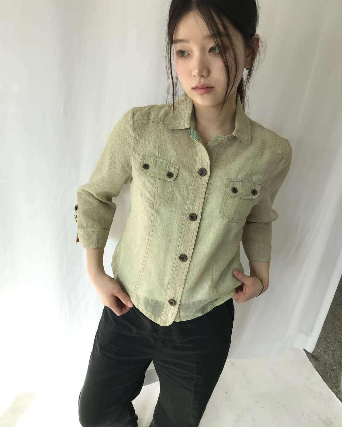 Chamois Depo 디테일 셔츠 상품이미지1