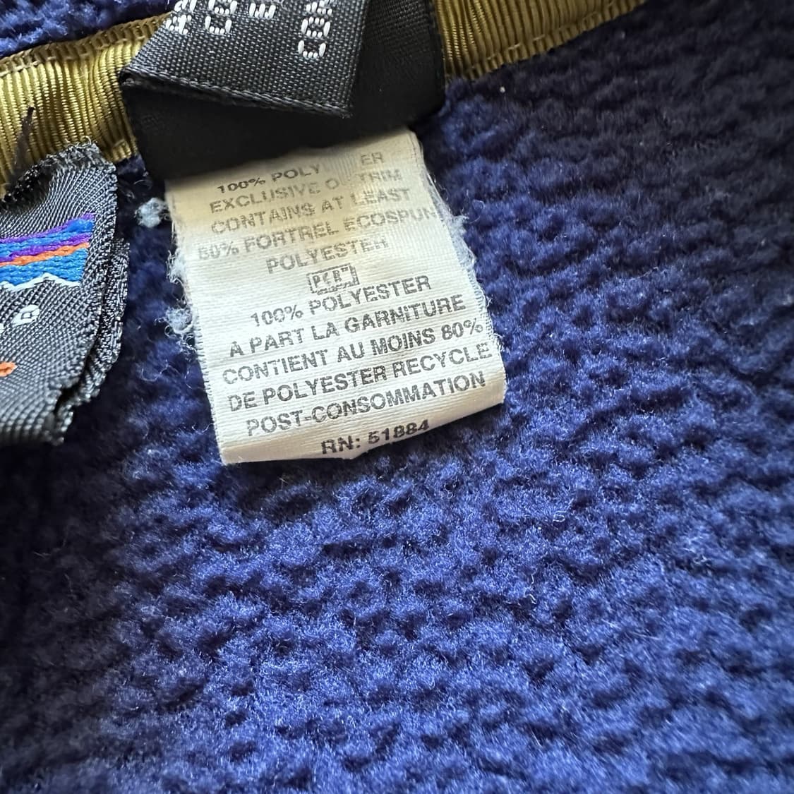 90s 파타고니아 신칠라 스냅-T 네이비 자메이카 상품이미지6