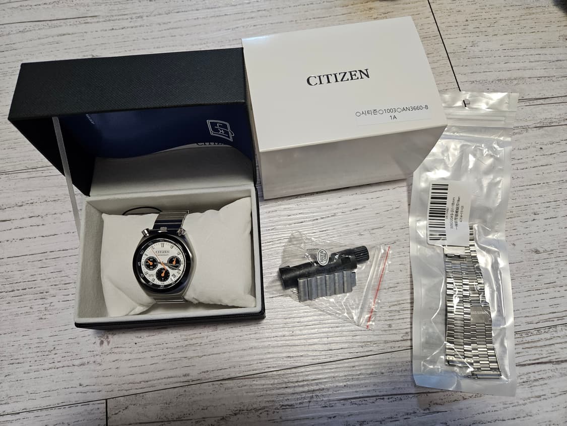 시티즌 불헤드 AN3660-81A 크로노그래프 쿼츠 상품이미지1