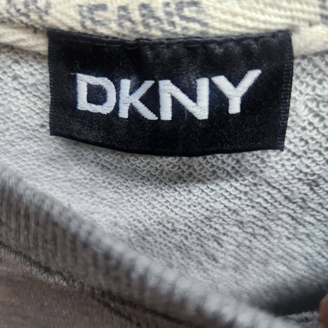 90'S DKNY 빅로고 스웻 반팔티 M 남여공용 상품이미지5