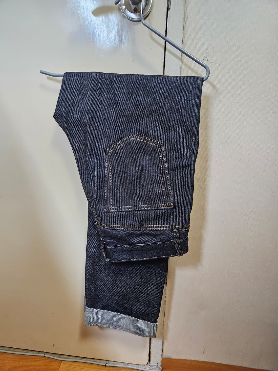 29) 유니클로 셀비지 레귤러핏 진(카이하라원단) 청바지 데님 상품이미지1