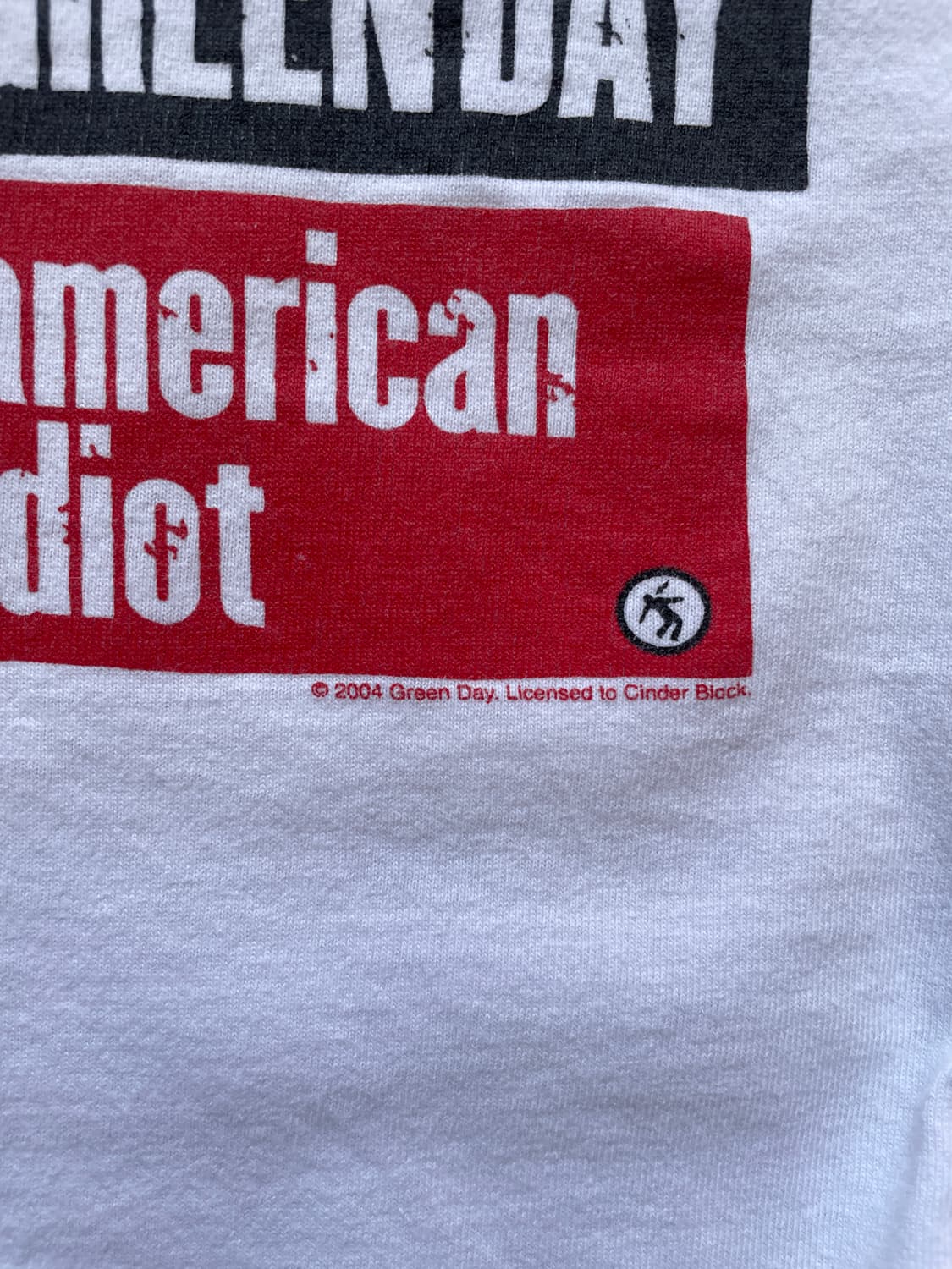 2005 그린데이 American Idiot 투어 티셔츠 상품이미지4