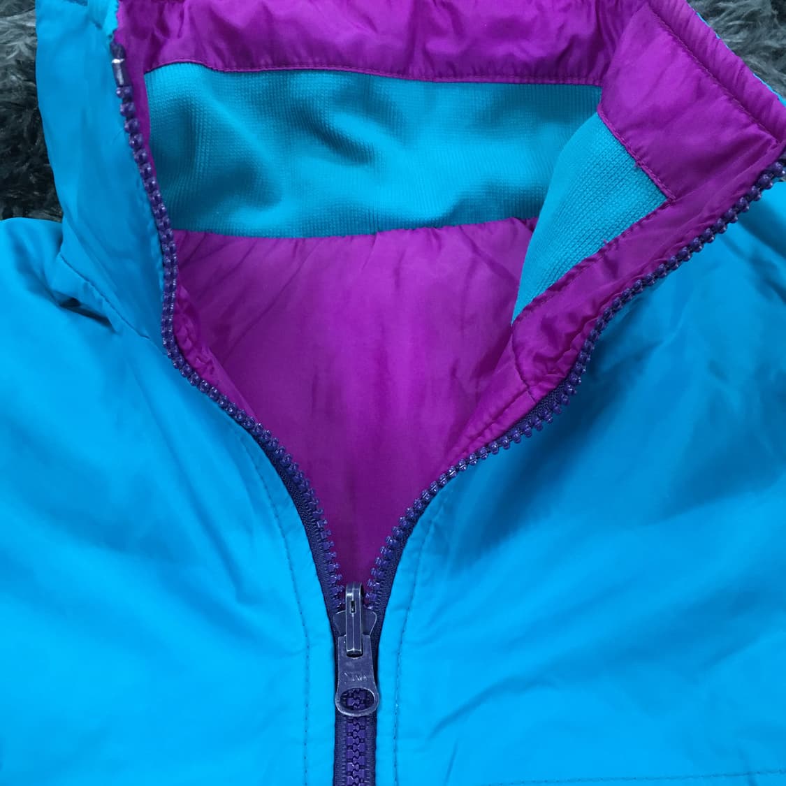 투티/0218 콜롬비아 리버시블 바람막이 자켓 상품이미지5