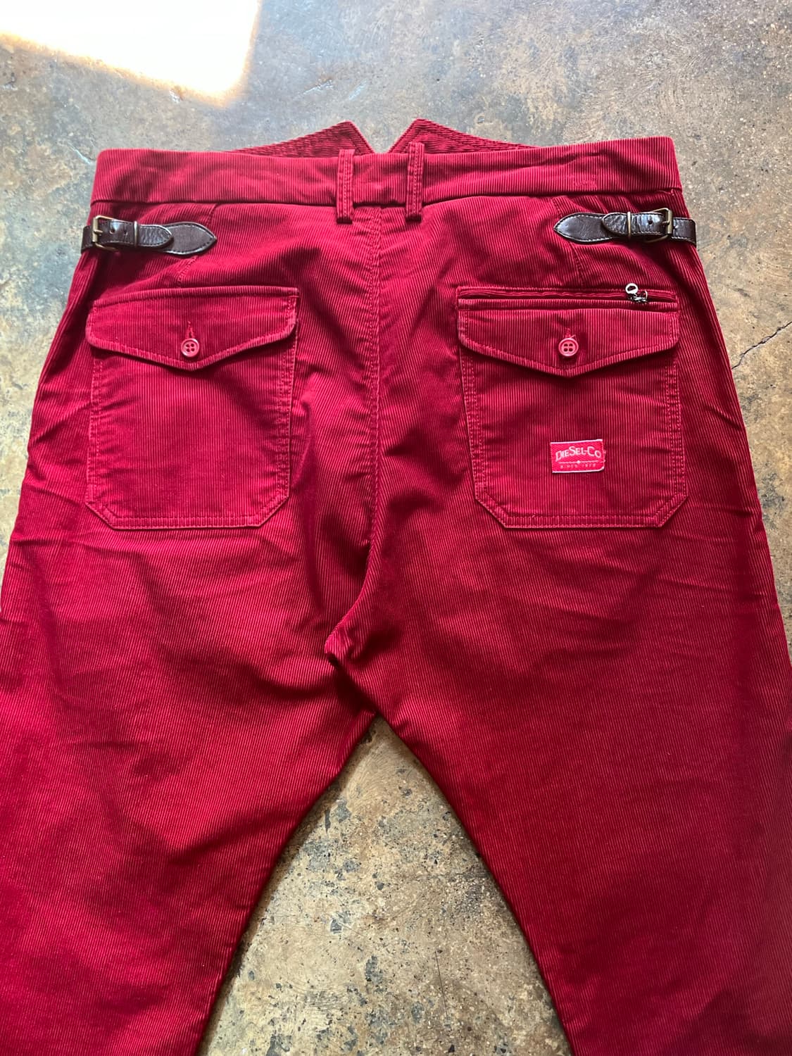 DIESEL Button Fly Corduroy  Pants 상품이미지3
