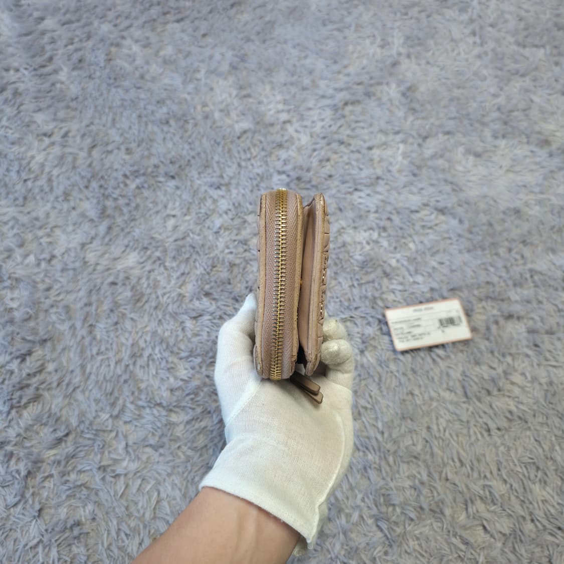 {클로젯}[보증서]미우미우 마테라쎄 지퍼 어라운드 중지갑 상품이미지10