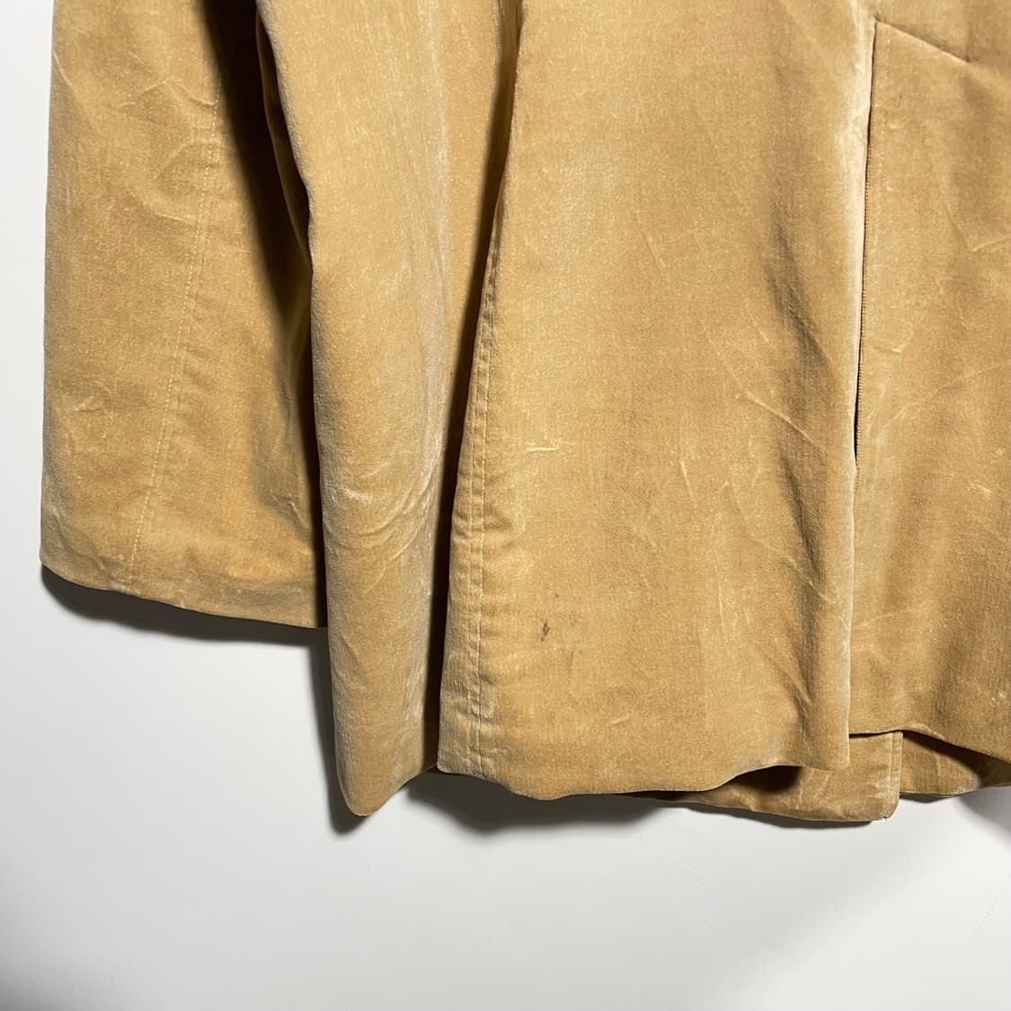 미쉘클랑 더블 버튼 코듀로이 코트 상품이미지7