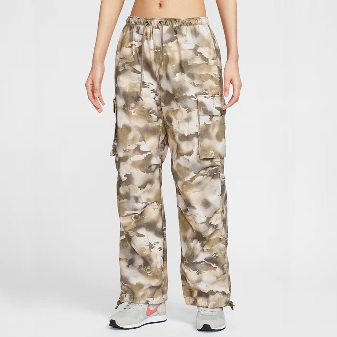 나이키 여성 미드라이즈 카고 카모팬츠 바지 XS 상품이미지7