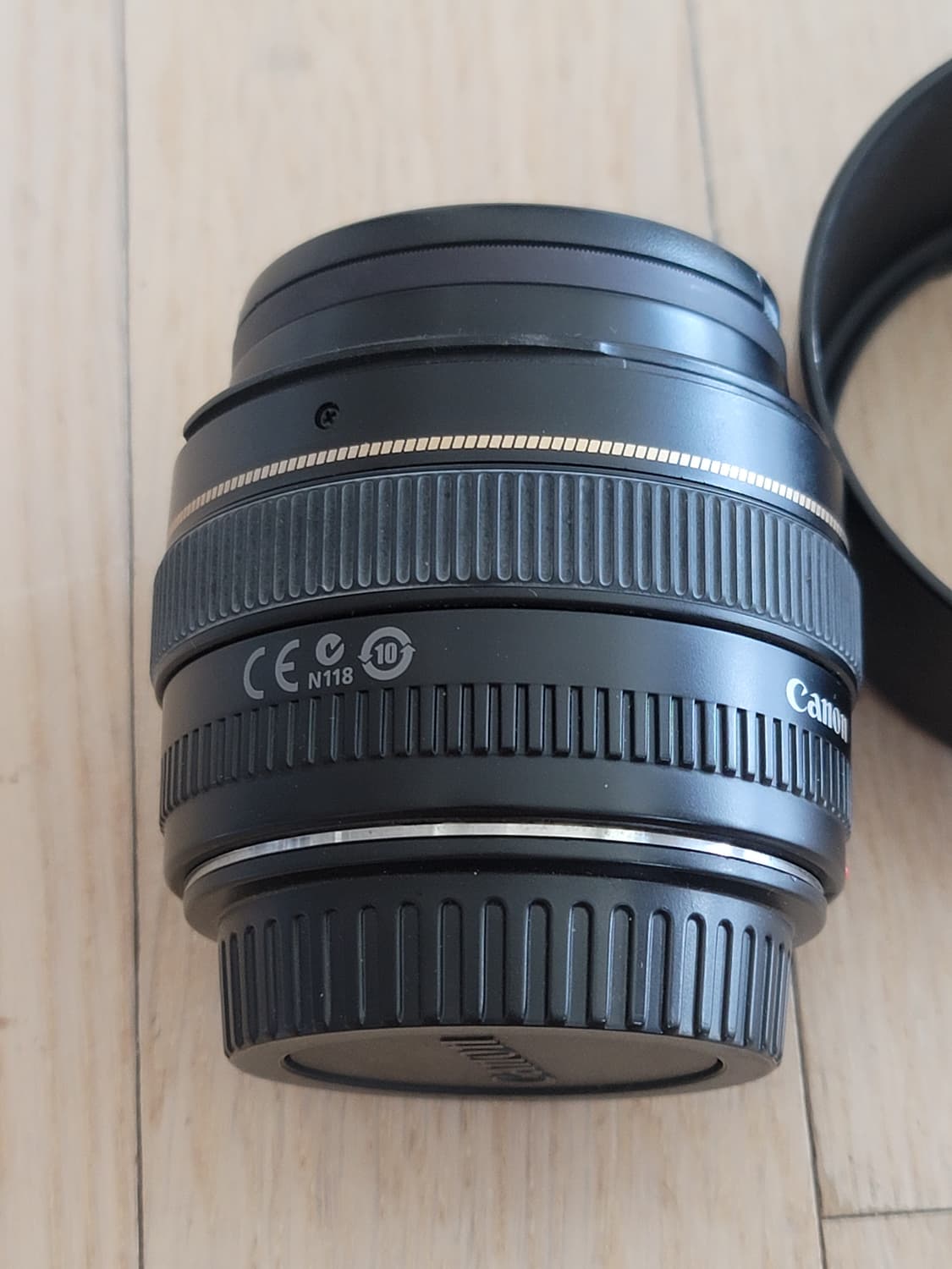 캐논 EF 50mm f1.4 USM 50.4 단렌즈 (쩜사)렌즈+ 후드 상품이미지5