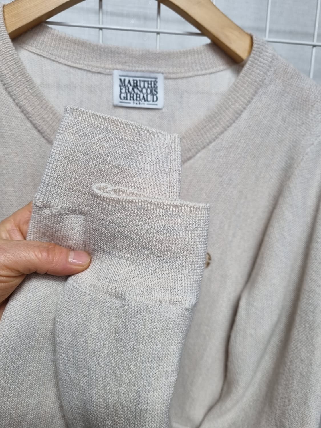 마리떼프랑소와저버 니트가디건 상품이미지3