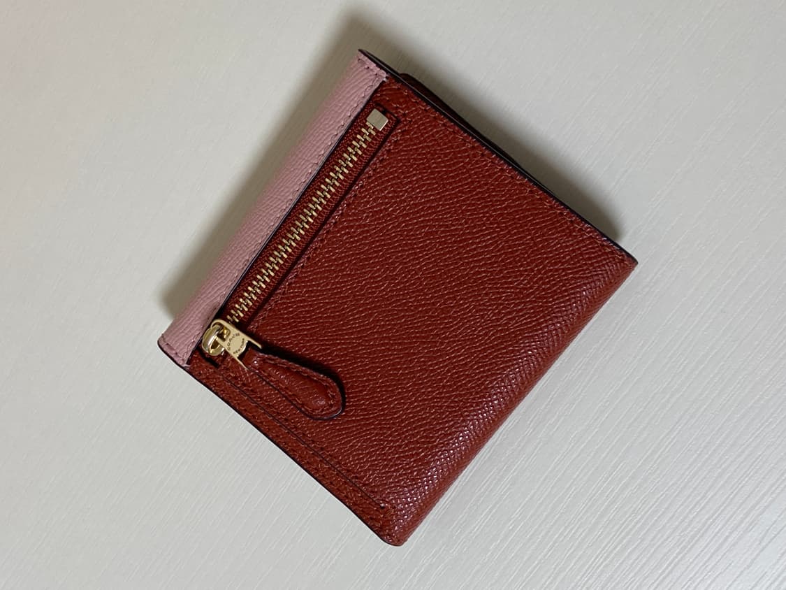 Coach 코치 3단 지갑 핑크 상품이미지3