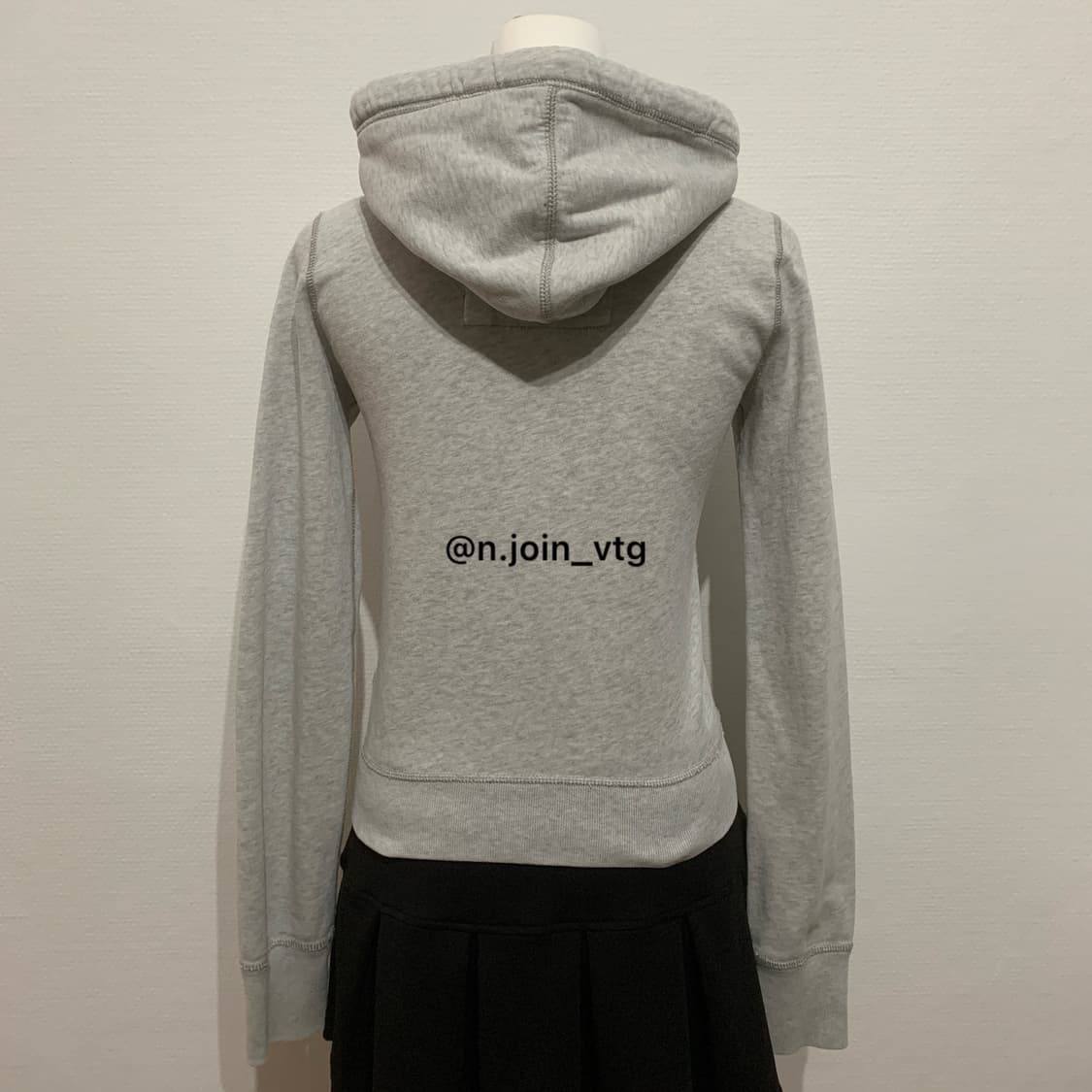 아베크롬비 멜란지 그레이 후드집업 상품이미지3