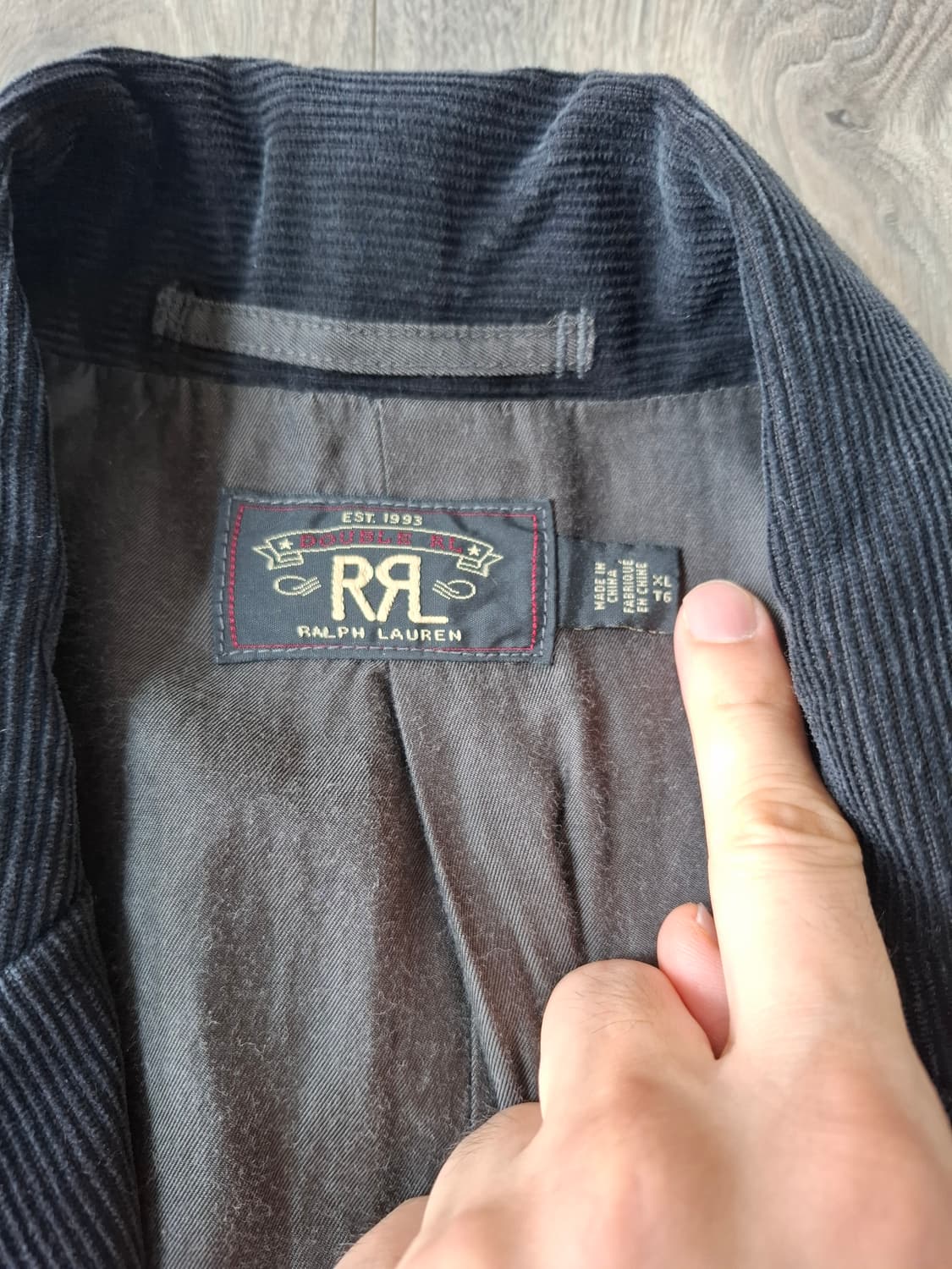 XL 더블알엘 와이드 웨일 코듀로이 스포츠 코트 자켓 상품이미지5