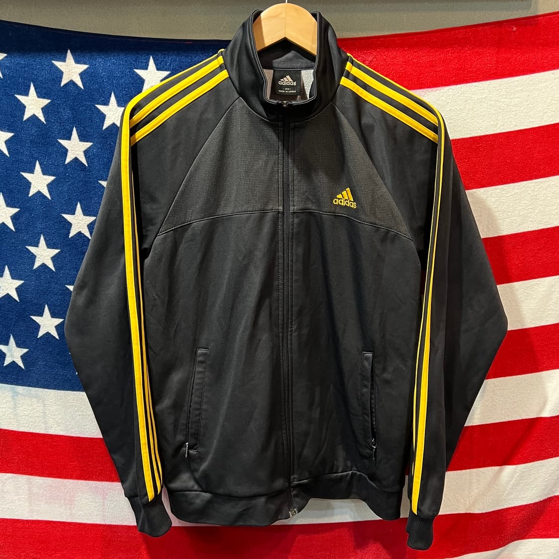 아디다스 노랑 삼선 져지  상품이미지1