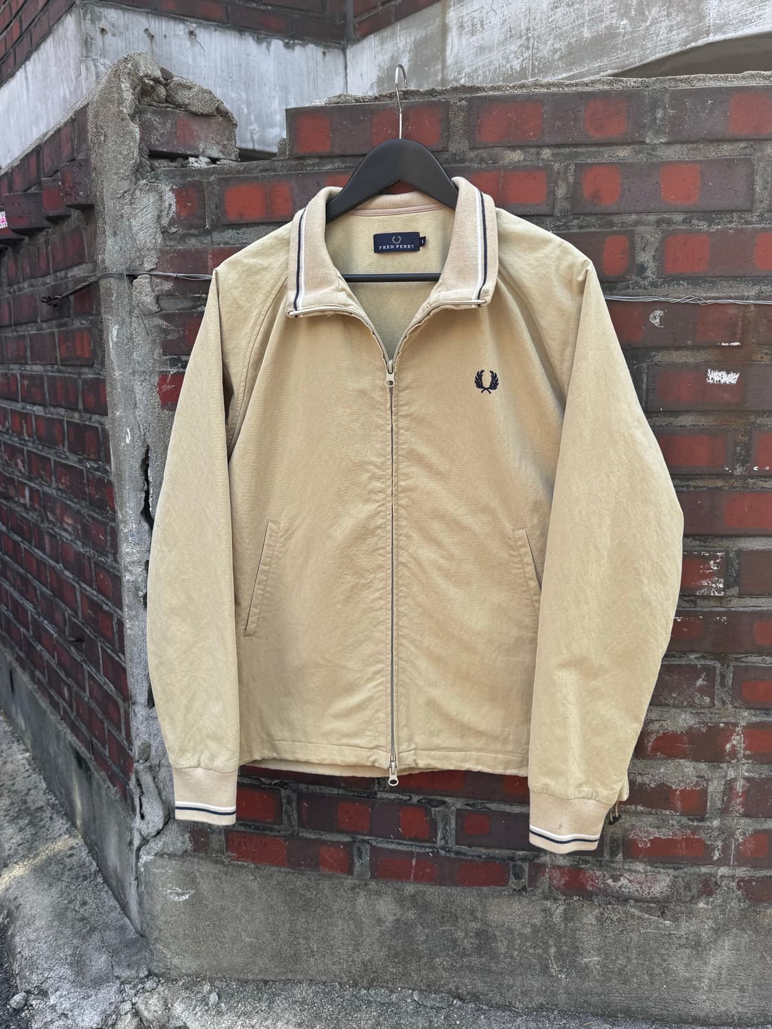 프레드페리 크링클 투웨이 해링턴 자켓 상품이미지2