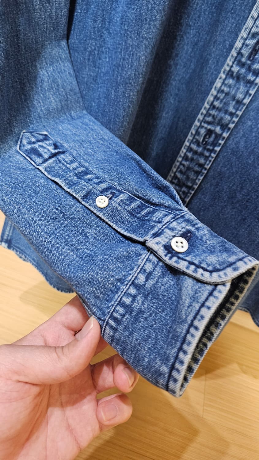 빈티지 polo country 데님셔츠 L 상품이미지4