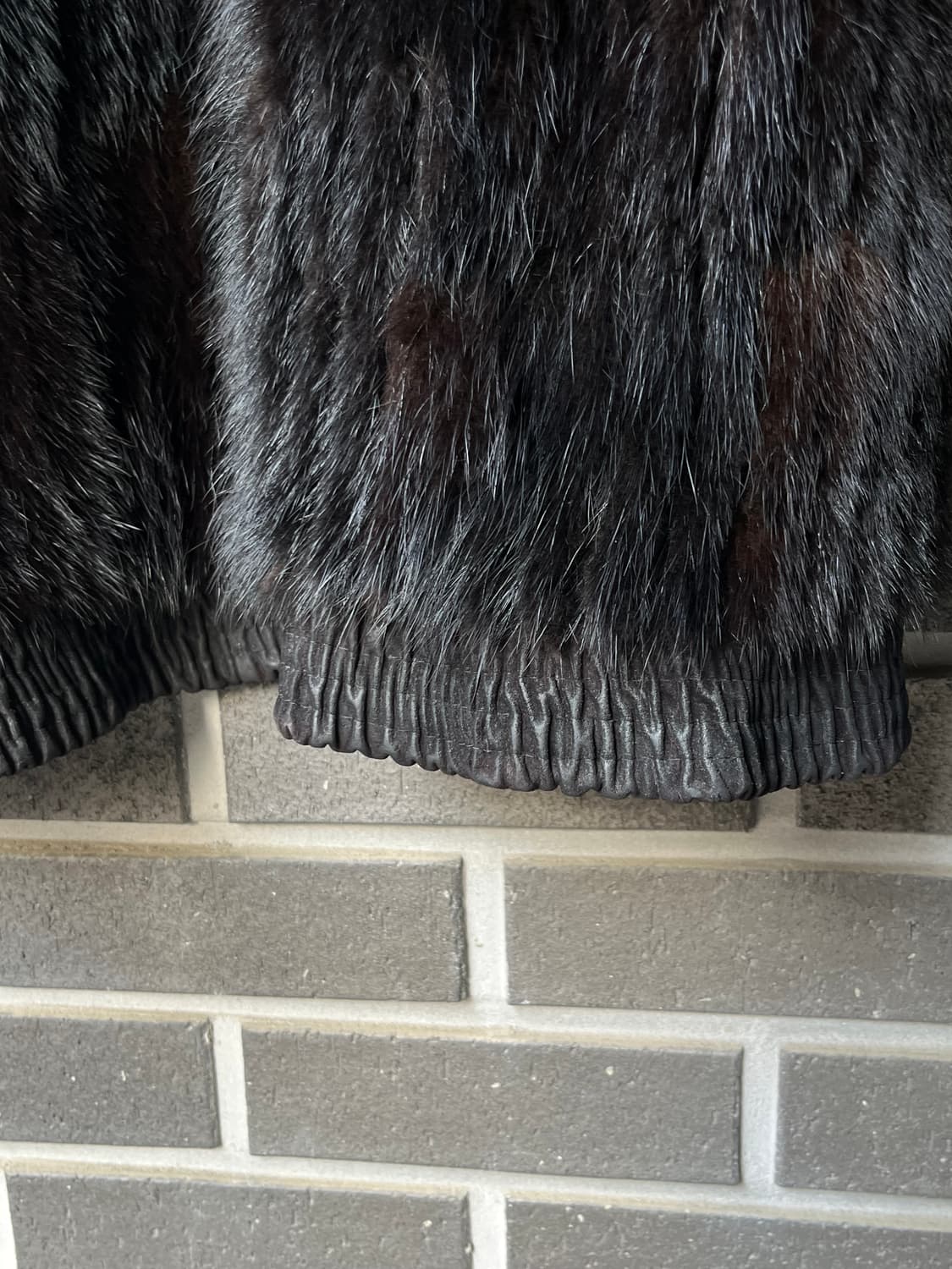 80s genuine mink 천연 밍크 봄버 자켓 상품이미지10