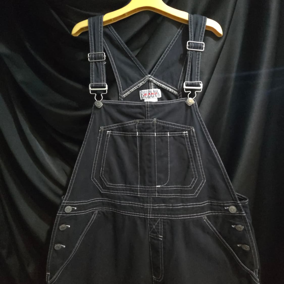 90's Bill Blass 빌블래스 반바지 점프수트 멜빵바지 상품이미지3