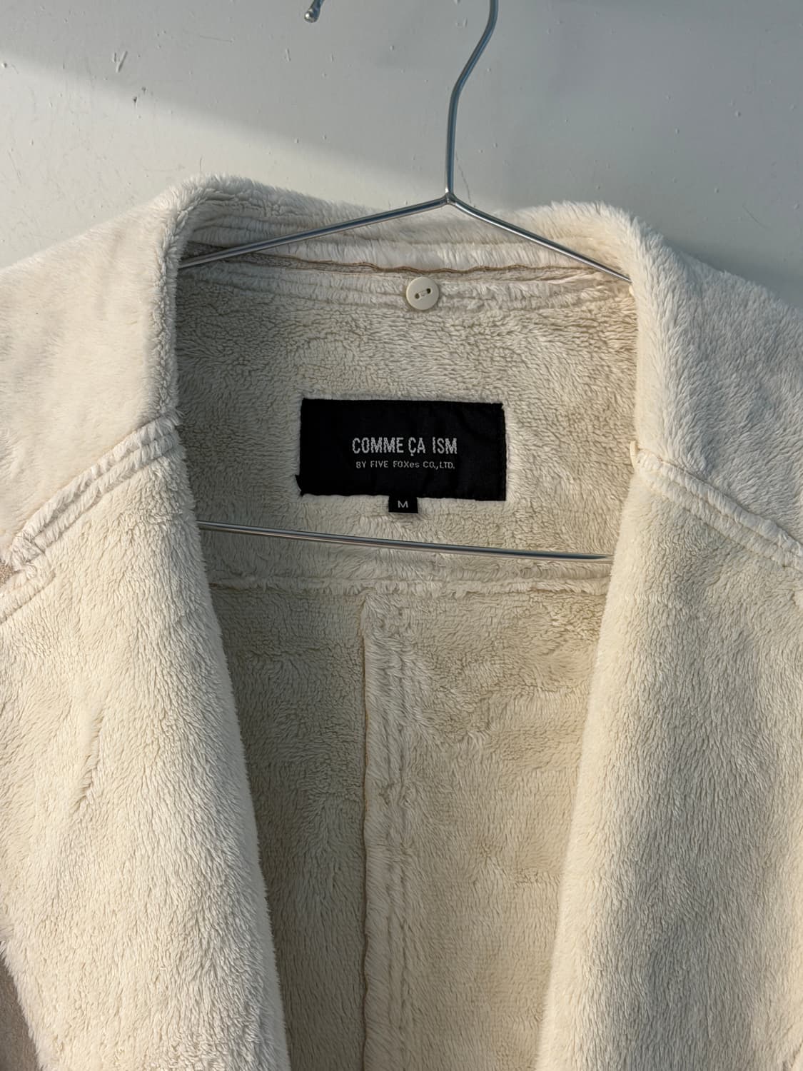 일본빈티지 화이트 무스탕 자켓 상품이미지7