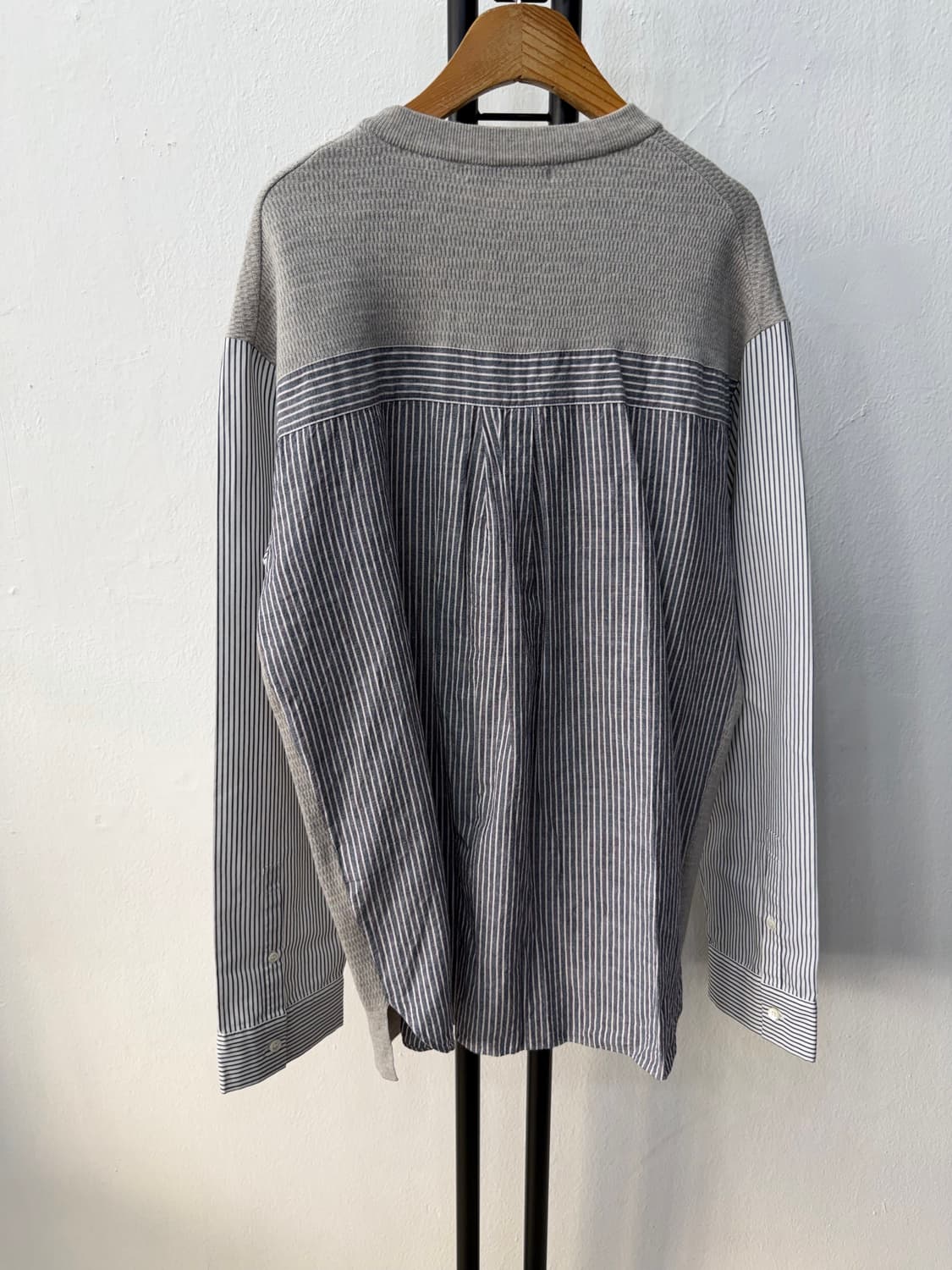 정품) 시스템옴므 한섬 니트 셔츠 95 상품이미지5