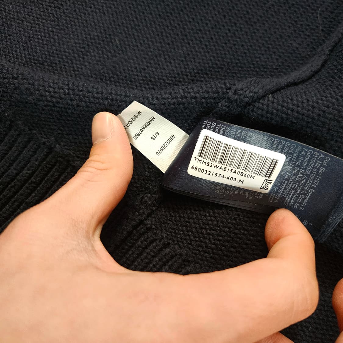 타미힐피거 네이비 집업 가디건 자켓 상품이미지8