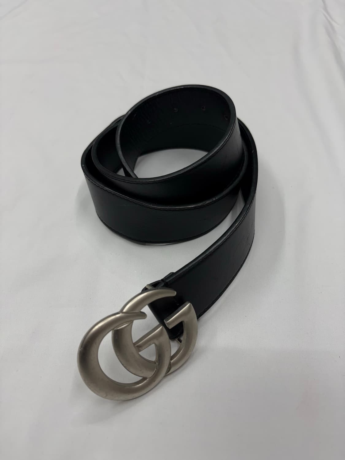 구찌 인터로킹 마몬트 빈티지 레더 벨트 Gucci 상품이미지1