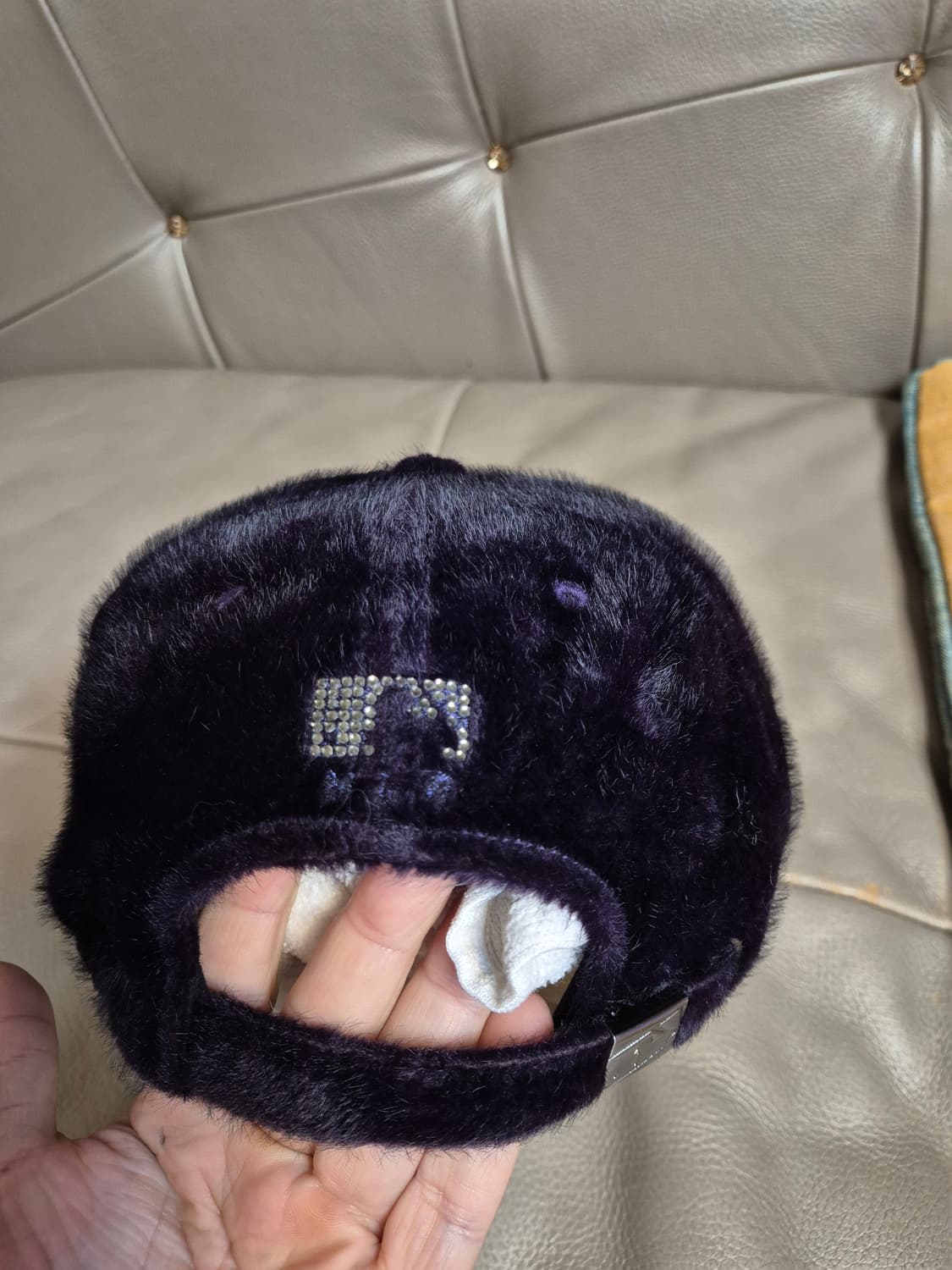 MLB 샌프란시스코 쟈이언츠  인조털 모자 여자 프리 상품이미지3