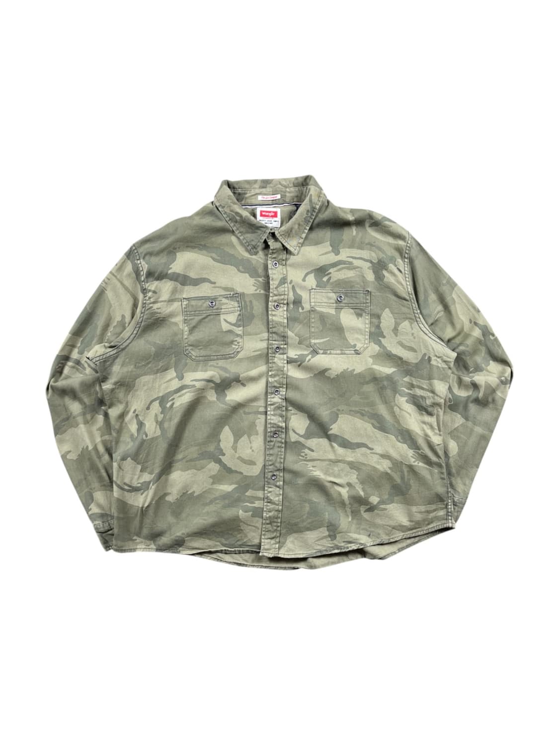 Wrangler 카모 패턴 셔츠 상품이미지1