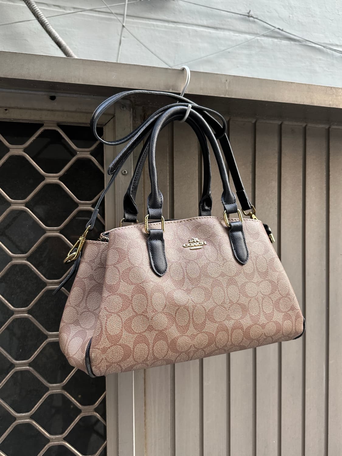 Coach vintage brown leather bag 상품이미지2