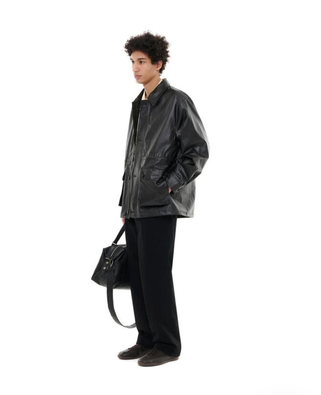 비슬로우X데릭)HERITAGE HUNTING JACKET BLACK(L) 상품이미지4