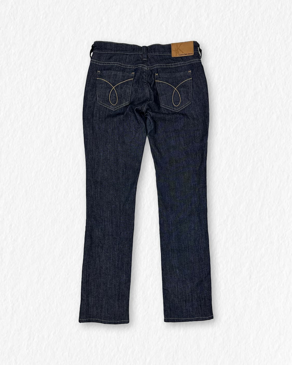 캘빈클라인진스 로우라이즈 스키니 생지 데님 팬츠 상품이미지2
