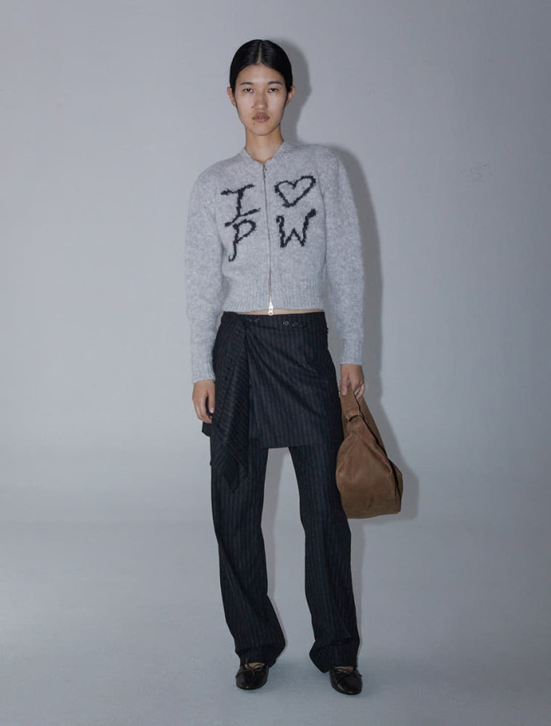 팔로마울 크러쉬 니트 집업 xs  상품이미지2