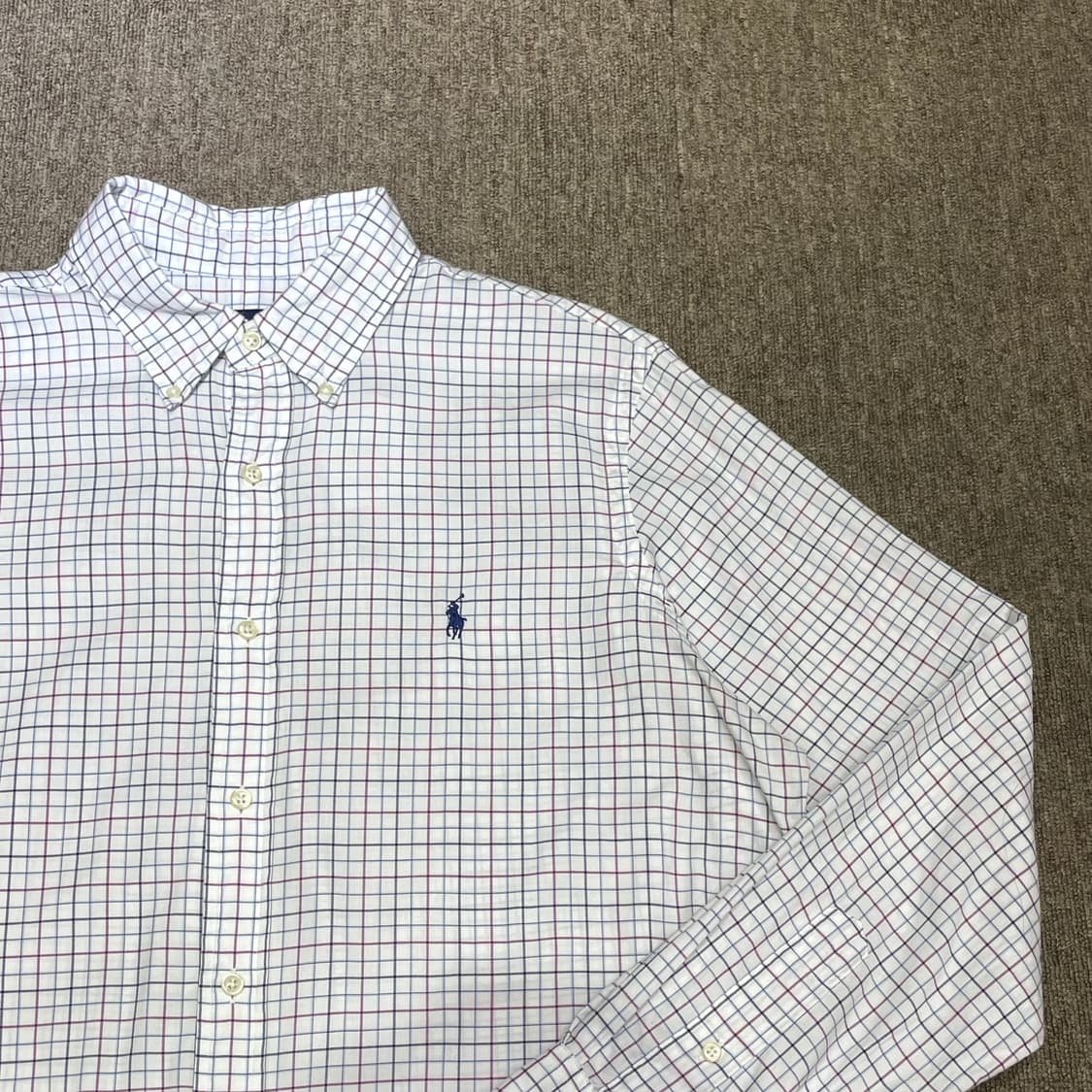 (L) POLO 폴로 랄프로렌 체크 셔츠 상품이미지5