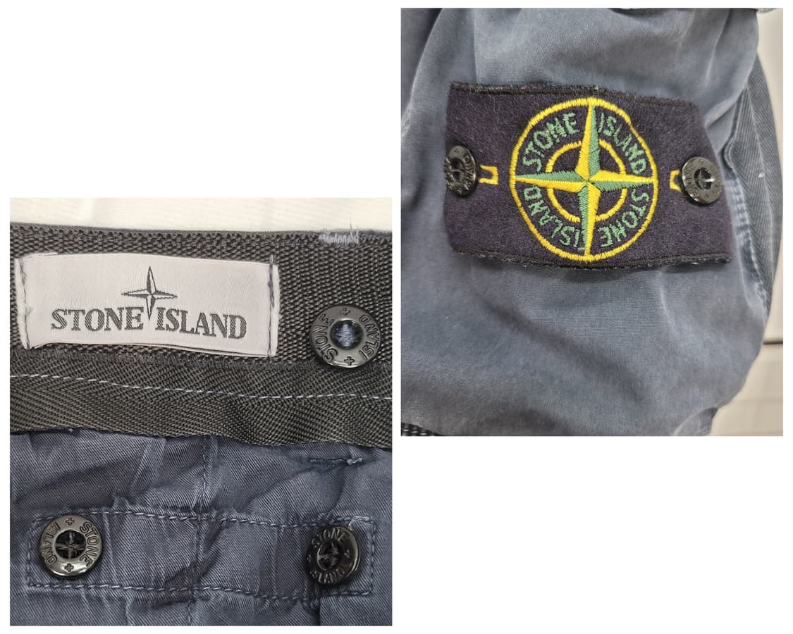 STONE ISLAND 스톤아일랜드 워싱 카고 숏 팬츠 반바지 상품이미지7