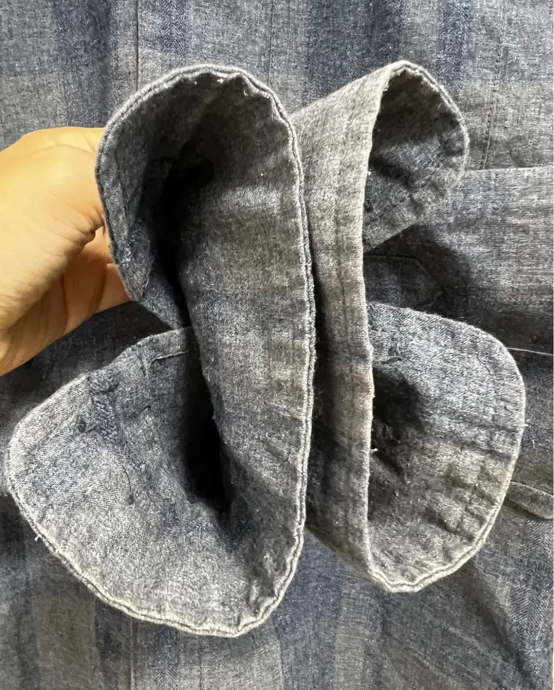 시리즈 남성 그레이 체크긴팔셔츠 95 상품이미지4