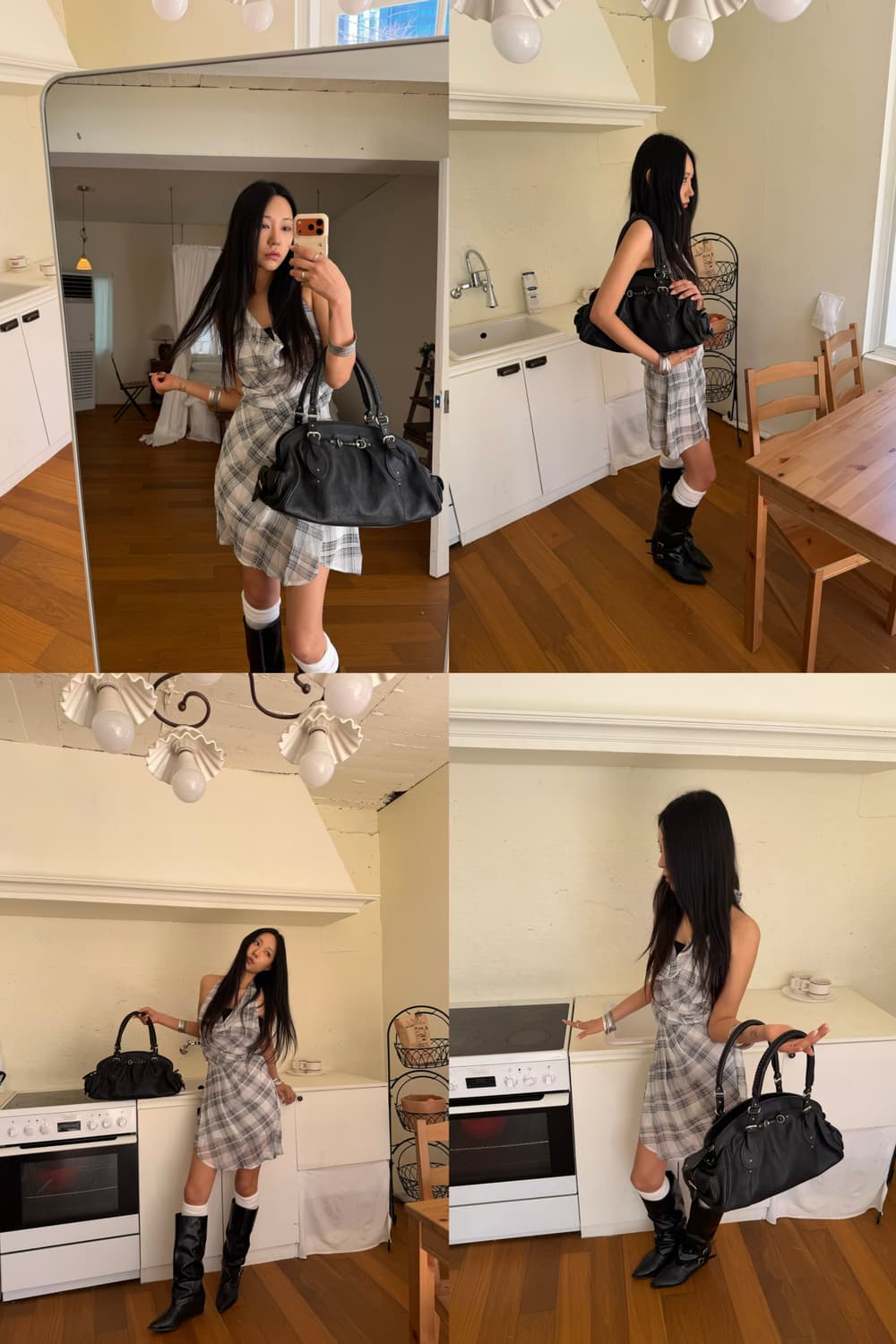 디올 사이드포켓 레더숄더백 상품이미지2