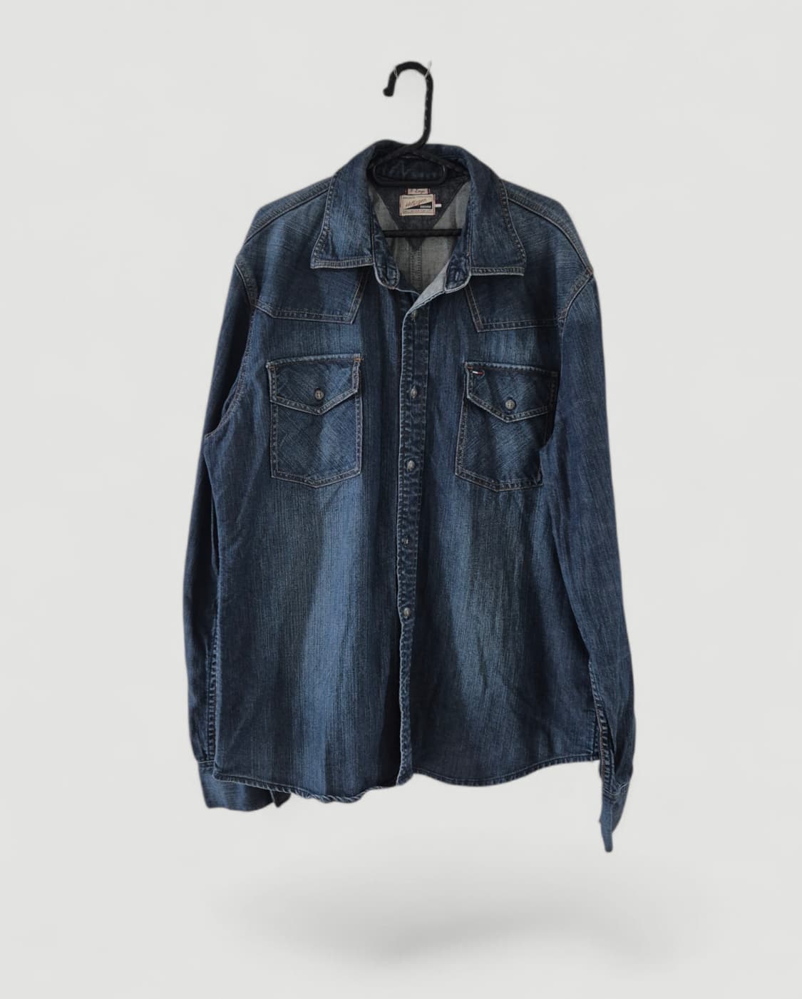 [해외XL]타미힐피거 빈티지 청셔츠 긴팔 Men 상품이미지2