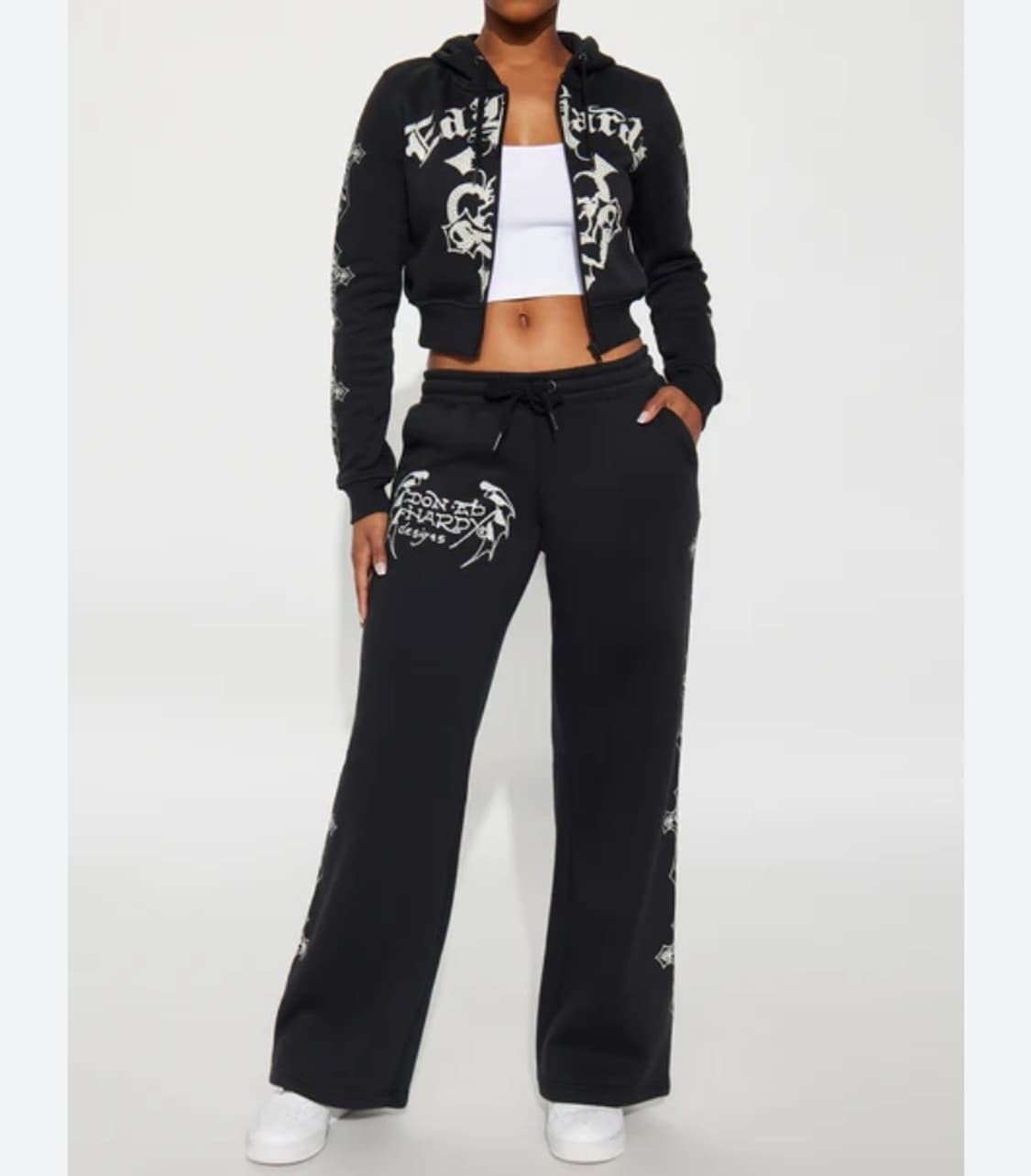 [새제품] 에드하디 후드집업 스웻팬츠 셋업 상품이미지2