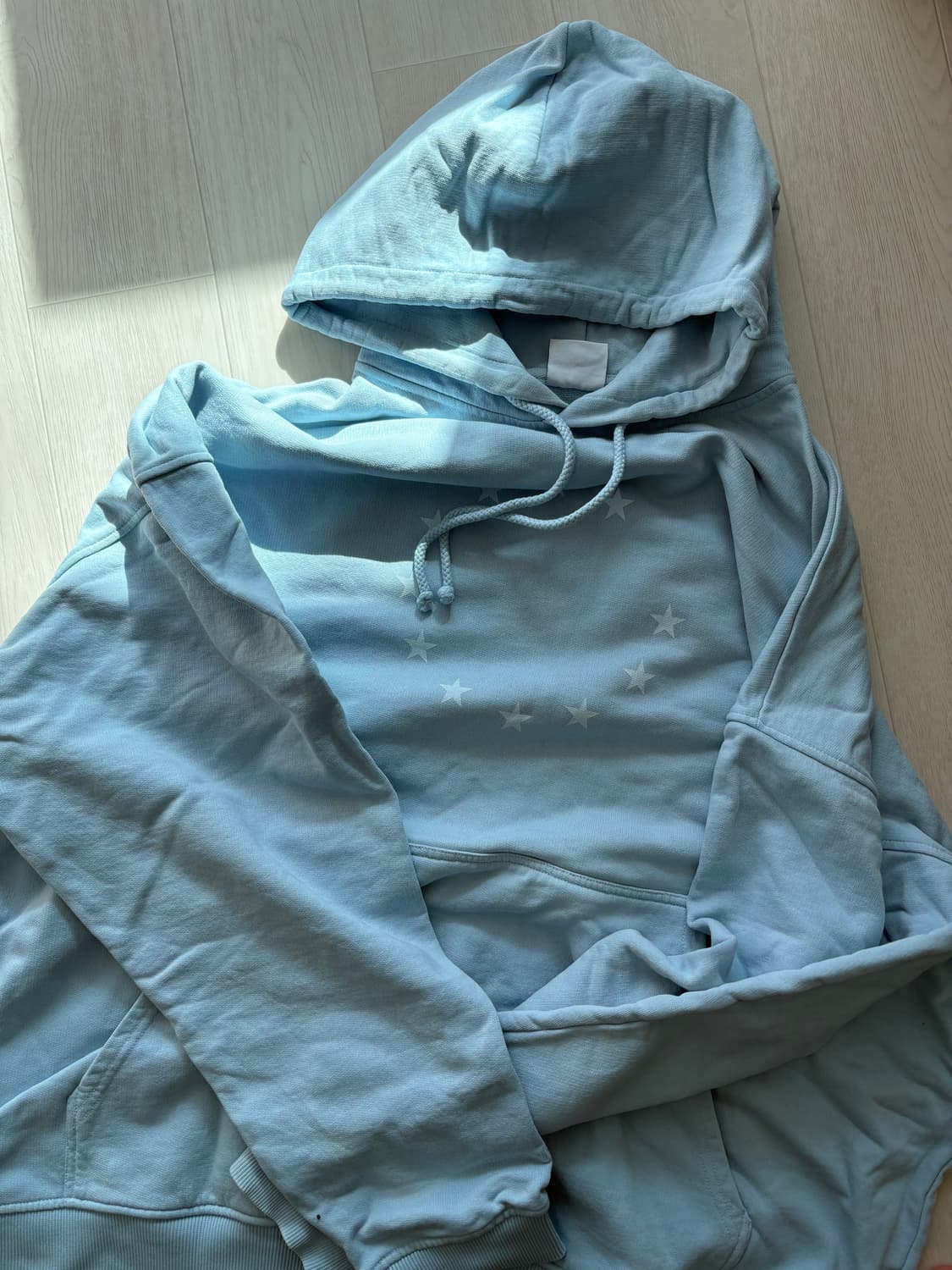 수베니어오피셜 후드 페일블루 2XL 상품이미지1