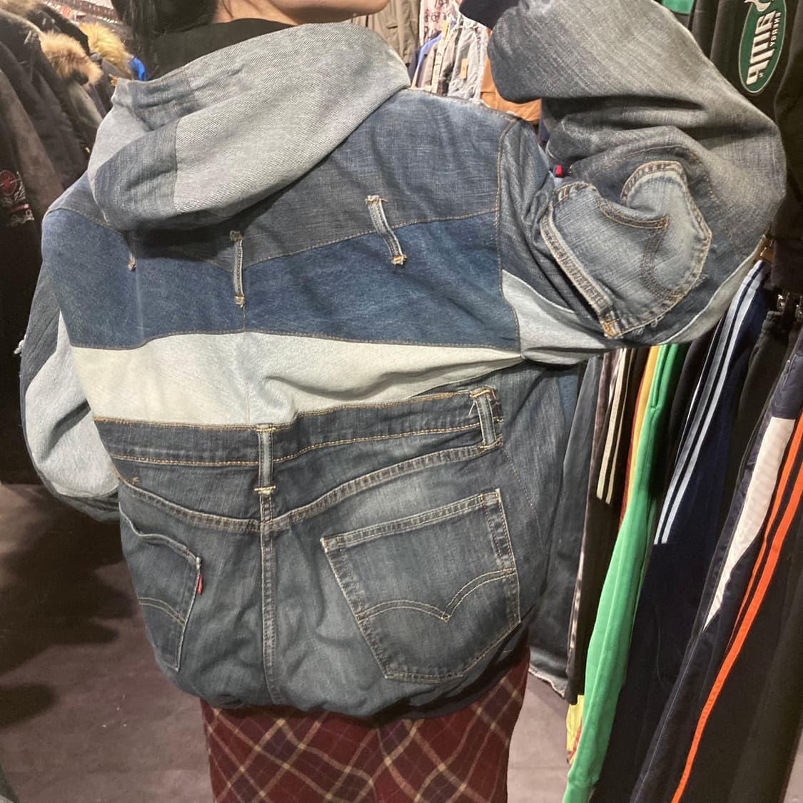 [IM]리바이스 리메이크 후드집업 데님자켓 상품이미지7