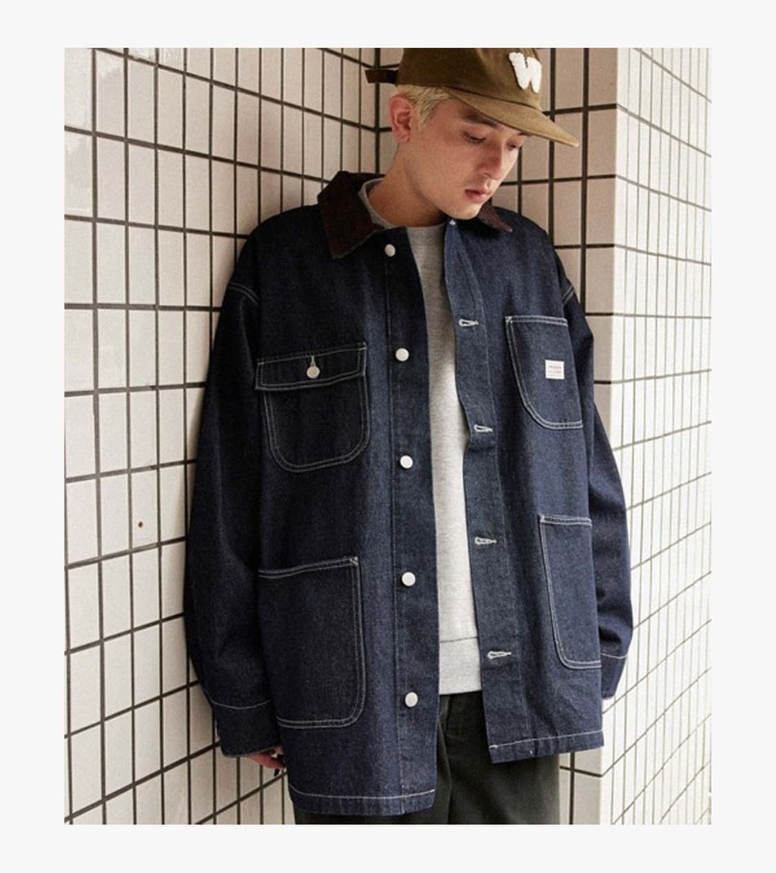 MONO MART - DENIM COVERALL JACKET 상품이미지2